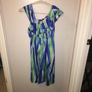 Mi.im brand printed ruffle dress